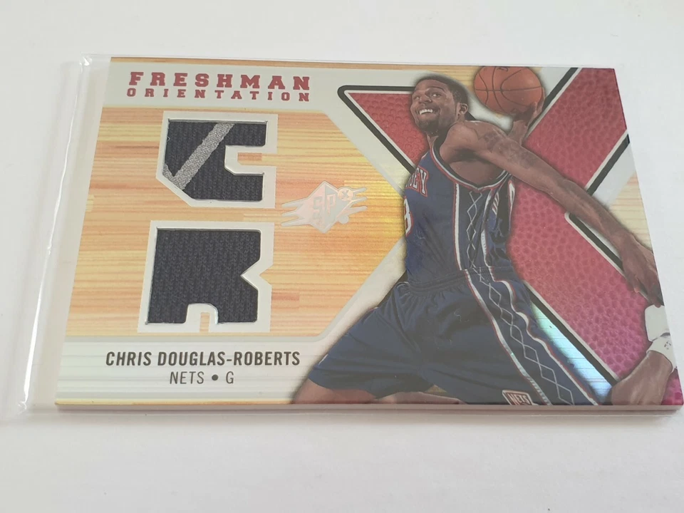 2008-09 SPx Freshman Orientation Chris Doulas-Roberts Dual Jersey Card- Nets - Image 1 of 1