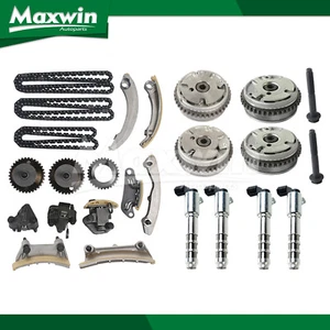 Timing Chain Kit w/ VVT Sprocket Solenoid Fit Buick Chevrolet Impala GMC Saturn - Picture 1 of 14