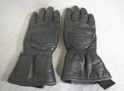 Women's Harley Leather Thermolite Lined Driving Motorcycle Winter Gloves Sz Sm - Image 1 of 4