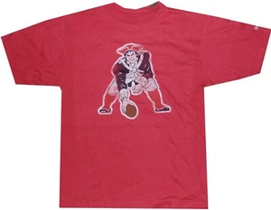 New England Patriots Logo Reebok Throwback Pro Style Oversized T Shirt SMALL - Picture 1 of 3