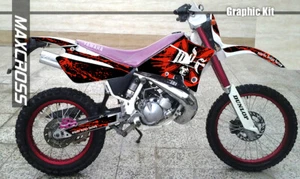 YAMAHA DT200WR WR200 All Years MAXCROSS GRAPHICS KIT DECAL FULL Sticker bloody1 - Picture 1 of 2