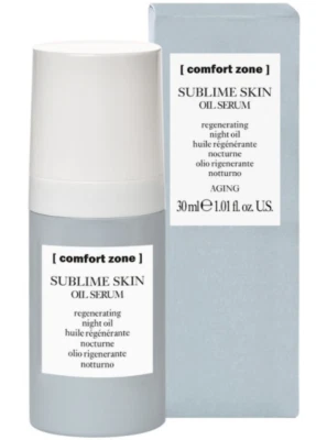 Comfort Zone SUBLIME SKIN OIL SÉRUM aceite de noche regenerador 1 oz 30 ml nuevo EN caja Foto 1 de 3