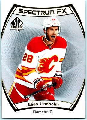 🏒 21-22 SP AUTHENTIC SPECTRUM FX - ELIAS LINDHOLM #S-17 CALGARY FLAMES - Image 1 of 2