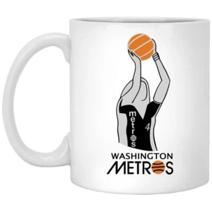 Tazza Washington Metros ceramica 11 oz. | Squadra di basket femminile WBL - Foto 1 di 6