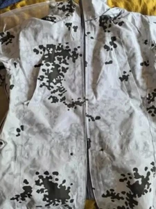 Snow Camo Tactical Rainproof Jacket Set Outdoor Windbreaker Trousers Skiwear - Picture 1 of 15