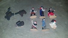 Lot of Pirate Figures by Safari - Canon Catapult Ammunition Pirates