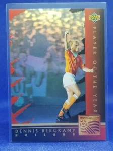 Dennis Bergkamp 1994 Upper Deck World Cup #WC5 Player Of The Year FRENCH/DUTCH - Picture 1 of 4