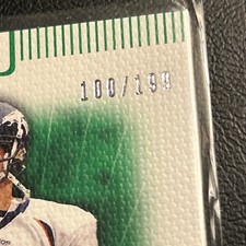 BFF 2007  Topps Triple threads /199 Emerald #8 Jay Cutler Denver Broncos￼