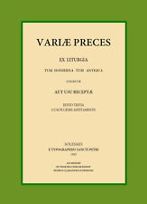Variae preces - Chiaranz Pietro