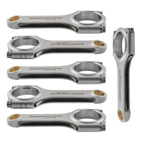 H-Schaft Pleuel Connecting Rods Bielas for BMW N54B30 3.0 TURBO ARP 2000 145mm - Picture 1 of 9