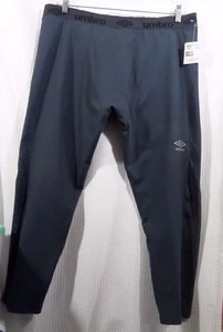 *UMBRO* Athletic Training Compression Pants Men’s Size XL Gray - Picture 1 of 3