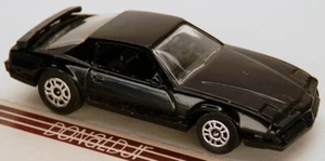 Vintage Corgi Juniors 1982-1984 Pontiac Firebird SE Black 3rd Gen S/E 1/64 - Picture 1 of 2