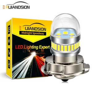 1x Bianco P26S 3030 3014 LED Moto Scooter Faro Lampadina frontale Lampada 10-30V - Imagen 1 de 9