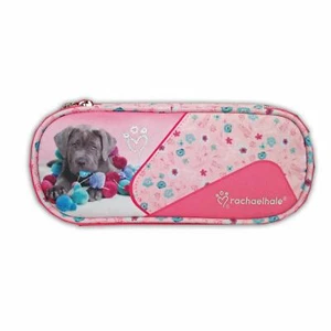 Astuccio Ovale per Scuola Elementare Una Cerniera Rachaelhale - Cane - Picture 1 of 1