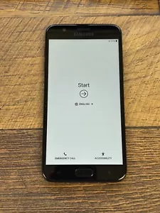 Samsung Galaxy J7 V (2018), SM-J737V, Verizon, 16GB - Black - Good - Picture 1 of 6