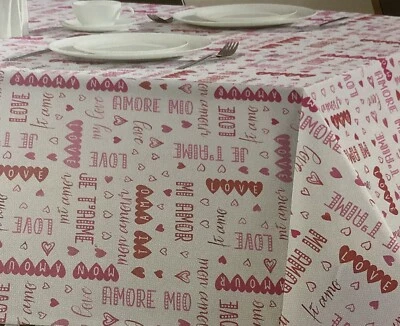 Cupcakes And Cashmere At Home Oblong Valentine Tablecloth 60” X 84” - Image 1 of 3