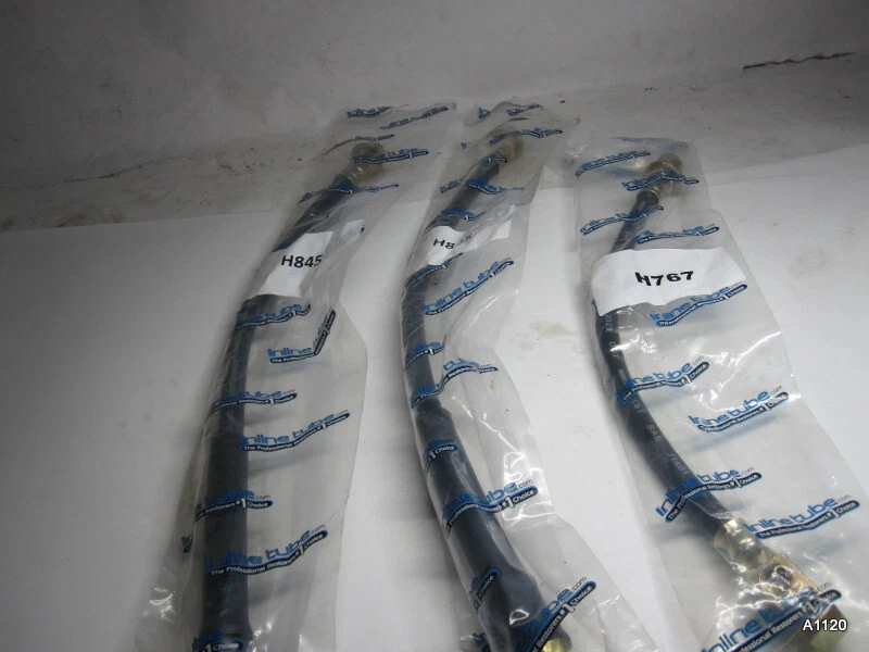 Buick Riviera 1979-1985 Disco Delantero Trasero Tambor Freno Goma Flex Juego de 3 piezas Manguera Línea Foto 1 de 1