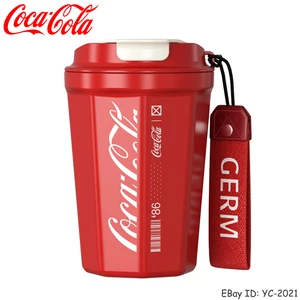 Hot Coca-Cola Co-Brand Summer Diamond Cup White&Red Color Cold&Warm Coffee Drink - Picture 1 of 19