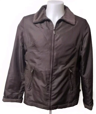 Chaqueta domadora de clima para mujer L impermeable a prueba de viento exterior cremallera completa forrada de vellón Foto 1 de 4