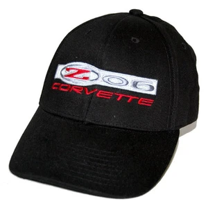 Sombrero de algodón negro C5 Z06 Corvette - Imagen 1 de 1