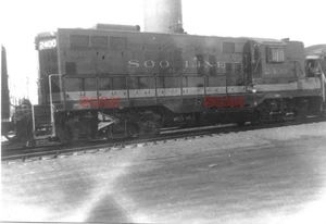 25C454 DARK ! RP 1985 SOO LINE RAILROAD LOCO #2400 IRONWOOD MI - Picture 1 of 1