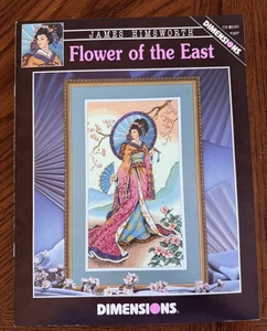 Dimensions Cross Stitch Chart Flower of the East Geisha James Himsworth Pattern - Picture 1 of 3