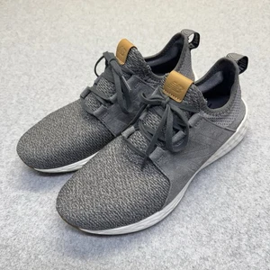 New Balance Shoes Men's Size 9 Fresh Foam Cruz Sneaker Gray Knit Lightweight - Picture 1 of 13