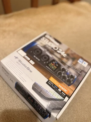 PreSonus Studio 24c - 2 Mic Pres - 2 Line Outs, USB-C Audio Interface - used - Image 1 of 4