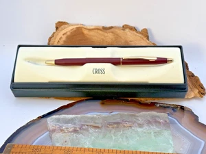Vintage Cross Century 2202 Matt Burgundy & Gold Pen NOS--2046.25 - Bild 1 von 7