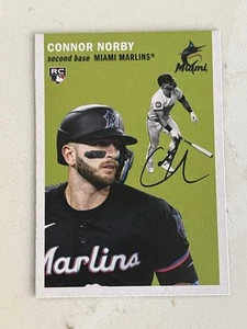 Connor Norby Miami Marlins 2025 Topps Heritage 25th Anniversary RC #H25-3 - Picture 1 of 2