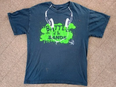 Stark County Ohio March 2012 Battle of the Bands Black T Shirt — 第 1/4 张图片