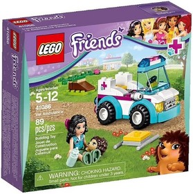 LEGO FRIENDS: Vet Ambulance (41086) Retired COMPLETE