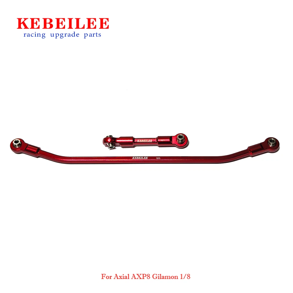 KEBEILEE CNC Upgrade Aluminum7075 Steering Links For Axial 1:8 AXP8 Gilamon 2.2 - Image 1 of 1