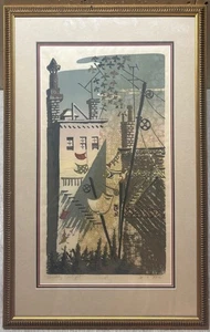 HON CHEW HEE 'Brooklyn Twilight' NEW YORK CITY signierte SERIGRAFIE - Hawaii Künstler - Bild 1 von 13