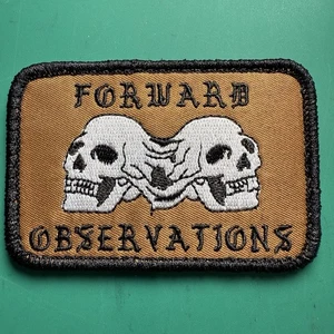 Forward Observations Group FOG Hook Loop Morale PATCH Tactical North Side GBRS - Picture 1 of 3