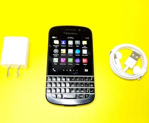 *FOR ROGERS & CHATR ONLY* VIEW SCREEN PHOTOS BLACKBERRY Q10 QWERTY 3G CELL PHONE - Bild 1 von 9