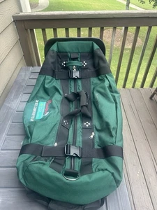 OrignalCLUB GLOVE GREEN Y2K VTG 2002 NEXTEL PRO-AM CHICK- FIL-A ROLLING DUFFLE - Picture 1 of 19