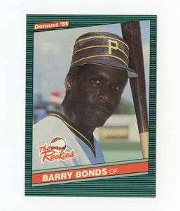 1986 Donruss The Rookies #11 Barry Bonds RCPirates (Fresh out of the box) - Bild 1 von 2