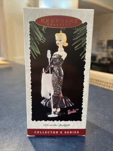 1995 Hallmark Keepsake Barbie Ornament Solo In The Spotlight Christmas NIB - Picture 1 of 5