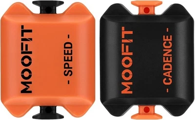 Sensor de velocidad de ciclismo moofit CS8 y sensor de cadencia Bluetooth y ANT+ IP67 - Imagen 1 de 4
