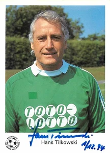 Hans Tilkowski Autogrammkarte - Deutscher Fussball-Torwart der 1960er Jahre - Bild 1 von 2