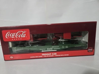 K Line O-O27 Gauge Coke Flatcar With 2 1930's Trucks New Nice - Image 1 of 3