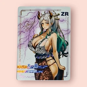 Yamato One Piece Goddess Story Doujin Card ZR 02 Sexy Waifu HOLO Foil NM - Picture 1 of 2