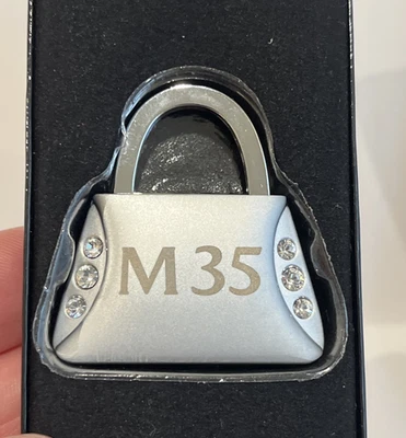 Infiniti M35 Clear Crystals Purse Shape Key Chain INKCYP300-O  New - Image 1 of 4