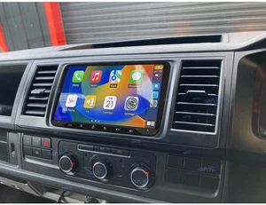 Android 15 Head unit Carplay Radio RDS FM For VW Transporter/Caravelle 2010-2020 - Picture 1 of 23
