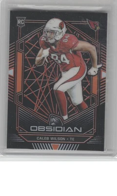 2019 Panini Obsidian #146 Caleb Wilson Electric Etch Orange #/50 B2R4C10 - Image 1 of 2