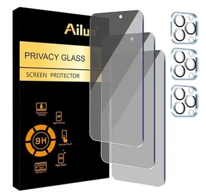 ailun 3 pack privacy screen protector For The Phone 15 Pro - Bild 1 von 6
