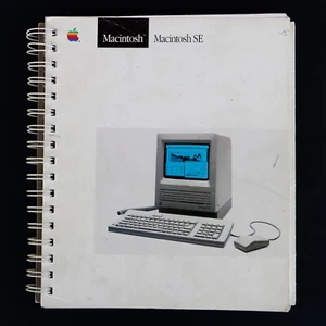 Macintosh SE user guide manual spiral reference book - Apple - 1987 - Picture 1 of 4