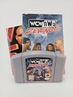 WCW/nWo Revenge Cart • Gra Nintendo 64, instrukcja, plakat • Działa!
