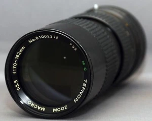 CANON FD f/3.5 70-162mm MC TEFNON Zoom Macro Lens Japan - Bild 1 von 3